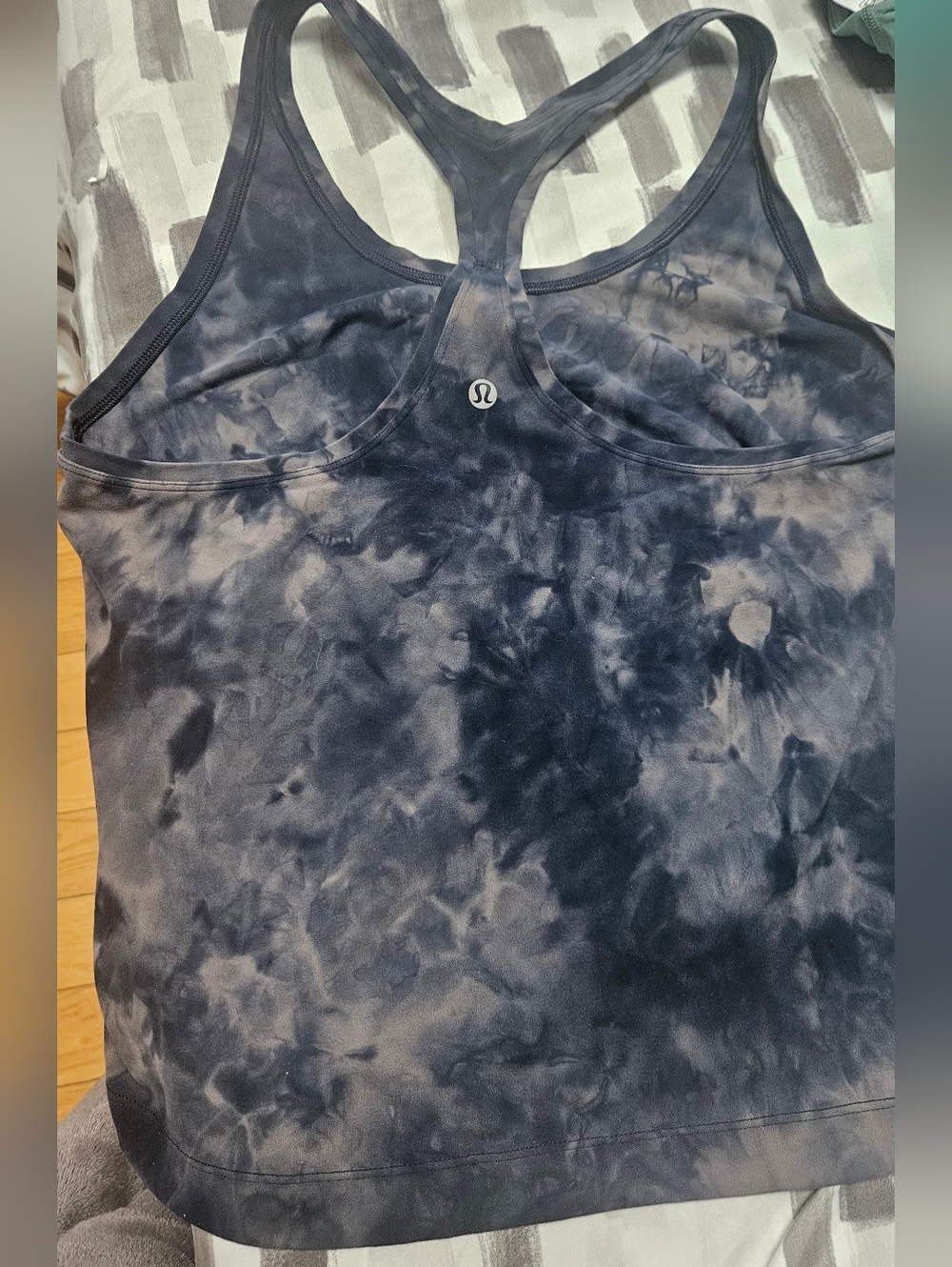 Lululemon Racerback Tank Shirt Diamond Sz 12